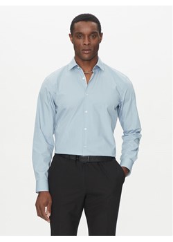 HUGO Koszula Koey 50539766 Błękitny Slim Fit ze sklepu MODIVO w kategorii T-shirty męskie - zdjęcie 181173282