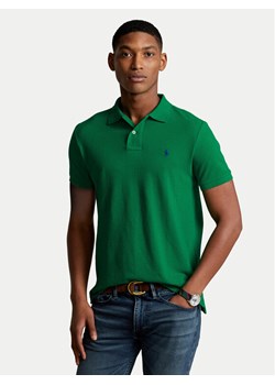 Polo Ralph Lauren Polo 710795080019 Zielony Slim Fit ze sklepu MODIVO w kategorii T-shirty męskie - zdjęcie 181173361