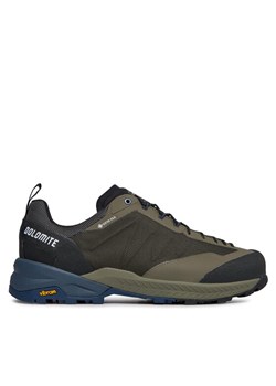 Dolomite Trekkingi M'S Crodarossa Tech Close Fit Gtx GORE-TEX 296271 Zielony ze sklepu MODIVO w kategorii Buty trekkingowe męskie - zdjęcie 181173364