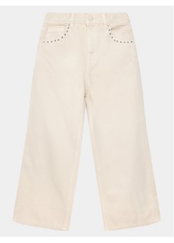 Guess Jeansy J4RB08 WFUL0 Beżowy Relaxed Fit ze sklepu MODIVO w kategorii Spodnie dziewczęce - zdjęcie 181173491