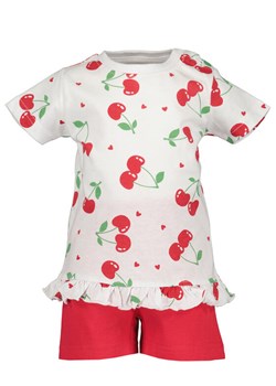 Blue Seven Komplet t-shirt i spodenki 914513 X Czerwony Regular Fit ze sklepu MODIVO w kategorii Komplety niemowlęce - zdjęcie 181173523