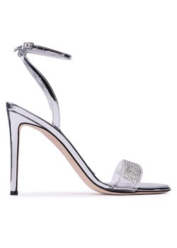 GIUSEPPE ZANOTTI Sandały E300010 Srebrny ze sklepu MODIVO w kategorii Sandały damskie - zdjęcie 181173781
