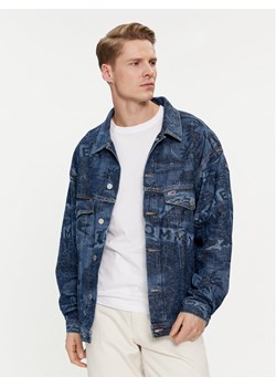 Tommy Jeans Kurtka jeansowa Aiden DM0DM18971 Niebieski Oversize ze sklepu MODIVO w kategorii Kurtki męskie - zdjęcie 181173820
