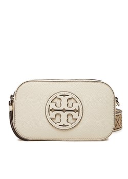 Tory Burch Torebka 171955 Écru ze sklepu MODIVO w kategorii Listonoszki - zdjęcie 181173910