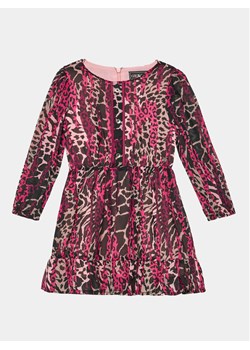 Guess Sukienka codzienna K3BK16 WA2T0 Różowy Regular Fit ze sklepu MODIVO w kategorii Sukienki dziewczęce - zdjęcie 181173934