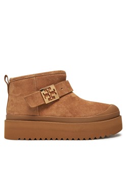 Tory Burch Botki 165421 Brązowy ze sklepu MODIVO w kategorii Botki - zdjęcie 181174051