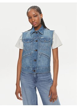 Wrangler Kamizelka 112350356 Niebieski Slim Fit ze sklepu MODIVO w kategorii Kamizelki damskie - zdjęcie 181174063
