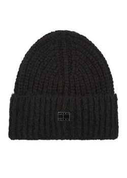 Tommy Jeans Czapka City Bold AW0AW16786 Czarny ze sklepu MODIVO w kategorii Czapki zimowe damskie - zdjęcie 181174084