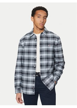 Tommy Jeans Koszula Check Oxford DM0DM21096 Niebieski Regular Fit ze sklepu MODIVO w kategorii Koszule męskie - zdjęcie 181174131