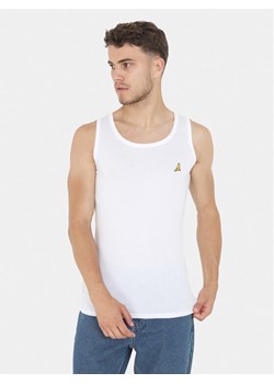 Brave Soul Tank top MV-149FALLEN Biały Slim Fit ze sklepu MODIVO w kategorii T-shirty męskie - zdjęcie 181174161