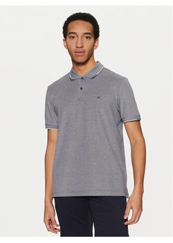 Calvin Klein Polo K10K114475 Granatowy Regular Fit ze sklepu MODIVO w kategorii T-shirty męskie - zdjęcie 181174163