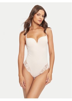 Selmark Body Federica 61157 Beżowy ze sklepu MODIVO w kategorii Body damskie - zdjęcie 181174271