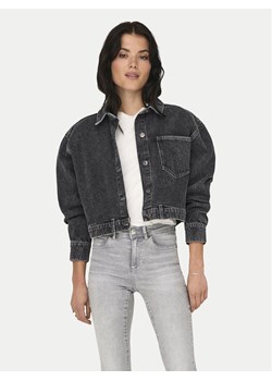 ONLY Kurtka jeansowa Emaline 15330000 Szary Loose Fit ze sklepu MODIVO w kategorii Kurtki damskie - zdjęcie 181174341
