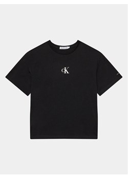 Calvin Klein Jeans T-Shirt IG0IG02136 Czarny Boxy Fit ze sklepu MODIVO w kategorii T-shirty chłopięce - zdjęcie 181174344