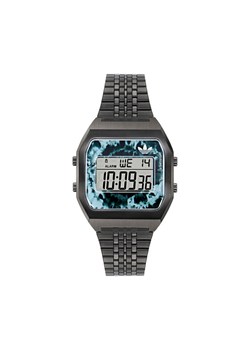 adidas Zegarek Digital Two AOST24558 Czarny ze sklepu MODIVO w kategorii Zegarki - zdjęcie 181174352