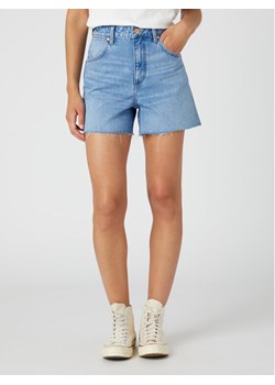 Wrangler Szorty jeansowe Donna W25H73191 112332278 Niebieski Regular Fit ze sklepu MODIVO w kategorii Szorty - zdjęcie 181174474