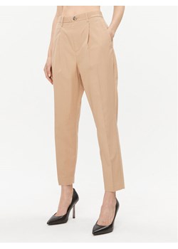 Ted Baker Spodnie materiałowe Maryiah 271688 Beżowy Regular Fit ze sklepu MODIVO w kategorii Spodnie damskie - zdjęcie 181174484