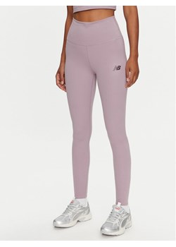 New Balance Legginsy NB Harmony WP41127 Fioletowy Slim Fit ze sklepu MODIVO w kategorii Spodnie damskie - zdjęcie 181174520