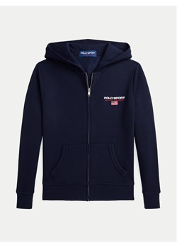 Polo Ralph Lauren Bluza 323962117002 Granatowy Relaxed Fit ze sklepu MODIVO w kategorii Bluzy chłopięce - zdjęcie 181174570