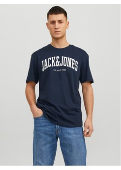 Jack&Jones T-Shirt Josh 12236514 Granatowy Relaxed Fit ze sklepu MODIVO w kategorii T-shirty męskie - zdjęcie 181174642