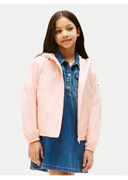 Tommy Hilfiger Wiatrówka Essential KG0KG08580 Różowy Regular Fit ze sklepu MODIVO w kategorii Kurtki dziewczęce - zdjęcie 181174661