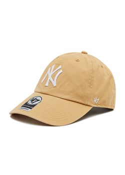 47 Brand Czapka z daszkiem New York Yankees Clean Up B-RGW17GWS-LT Brązowy ze sklepu MODIVO w kategorii Czapki z daszkiem damskie - zdjęcie 181174760