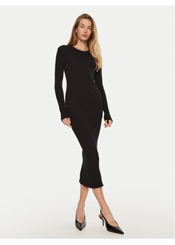 Silvian Heach Sukienka dzianinowa Chikio GPA24081VE Czarny Slim Fit ze sklepu MODIVO w kategorii Sukienki - zdjęcie 181174831