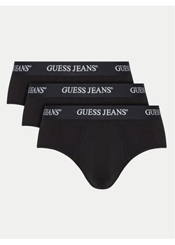 Guess Jeans Komplet 3 par slipów M4BZ43 K6YW1 Czarny ze sklepu MODIVO w kategorii Majtki męskie - zdjęcie 181174982