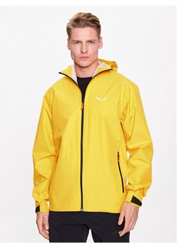 Salewa Kurtka przeciwdeszczowa Puez 28615 Żółty Regular Fit ze sklepu MODIVO w kategorii Kurtki męskie - zdjęcie 181175012