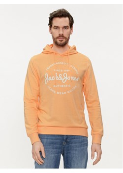 Jack&Jones Bluza Forest 12249237 Pomarańczowy Standard Fit ze sklepu MODIVO w kategorii Bluzy męskie - zdjęcie 181175054