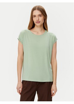 Vero Moda T-Shirt Ava 10284468 Zielony Regular Fit ze sklepu MODIVO w kategorii Bluzki damskie - zdjęcie 181175121