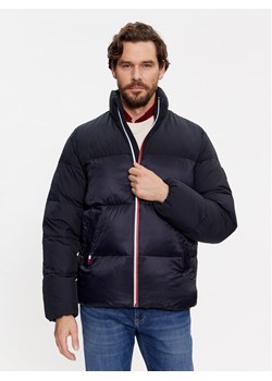Tommy Hilfiger Kurtka zimowa Tech Stand Collar MW0MW27586 Granatowy Regular Fit ze sklepu MODIVO w kategorii Kurtki męskie - zdjęcie 181175251