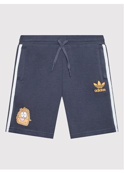adidas Szorty sportowe KEVIN LYONS HC9441 Granatowy Regular Fit ze sklepu MODIVO w kategorii Spodenki chłopięce - zdjęcie 181175291