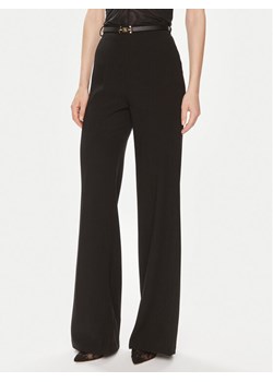 Elisabetta Franchi Spodnie materiałowe PA-053-42E2-5895 Czarny Relaxed Fit ze sklepu MODIVO w kategorii Spodnie damskie - zdjęcie 181175383