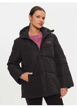 EA7 Emporio Armani Kurtka zimowa 6DTB18 TN8AZ 1200 Czarny Relaxed Fit ze sklepu MODIVO w kategorii Kurtki damskie - zdjęcie 181175384