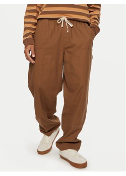 Vans Spodnie materiałowe Ranger VN000HAH Brązowy Baggy Fit ze sklepu MODIVO w kategorii Spodnie męskie - zdjęcie 181175470