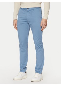 BOSS Chinosy 50510933 Niebieski Slim Fit ze sklepu MODIVO w kategorii Spodnie męskie - zdjęcie 181175482