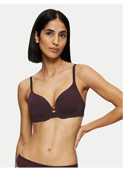 Triumph Biustonosz z fiszbiną Amourette Charm 10214459 Bordowy ze sklepu MODIVO w kategorii Biustonosze - zdjęcie 181175483