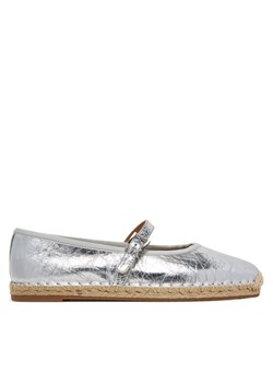 MICHAEL Michael Kors Espadryle Lynn 40S5LYFP2M Srebrny ze sklepu MODIVO w kategorii Espadryle damskie - zdjęcie 181175494