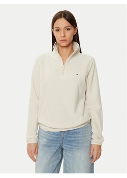 Tommy Jeans Polar DW0DW19751 Beżowy Regular Fit ze sklepu MODIVO w kategorii Bluzy damskie - zdjęcie 181175612
