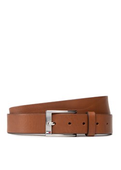 Tommy Hilfiger Pasek Męski New Aly Belt AM0AM08363 Brązowy ze sklepu MODIVO w kategorii Paski męskie - zdjęcie 181175614