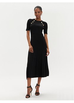 MICHAEL Michael Kors Sukienka dzianinowa MS480U033D Czarny Regular Fit - id: 0000303959814 - marki Michael Michael Kors - 181175641 MICHAEL Michael Kors Sukienka dzianinowa MS480U033D Czarny Regular Fit ze sklepu MODIVO w kategorii Sukienki - zdjęcie 181175641