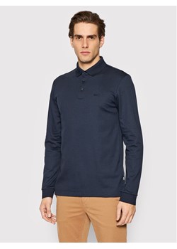 Boss Polo Pado 30 50468392 Granatowy Regular Fit ze sklepu MODIVO w kategorii T-shirty męskie - zdjęcie 181175740