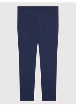 United Colors Of Benetton Legginsy 35Q2I0148 Granatowy Slim Fit ze sklepu MODIVO w kategorii Spodnie dziewczęce - zdjęcie 181175814