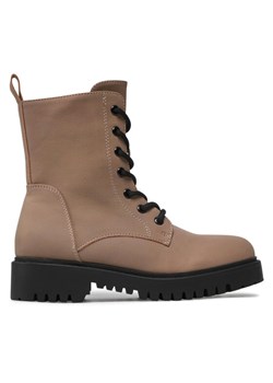 JENNY Botki WS5802-09 Brązowy ze sklepu MODIVO w kategorii Workery damskie - zdjęcie 181175841