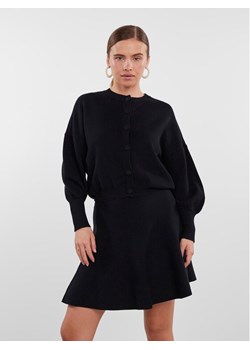 YAS Kardigan 26030699 Czarny Regular Fit ze sklepu MODIVO w kategorii Swetry damskie - zdjęcie 181175851