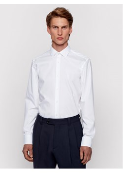 Boss Koszula Jesse 50451092 Biały Slim Fit ze sklepu MODIVO w kategorii Koszule męskie - zdjęcie 181175852
