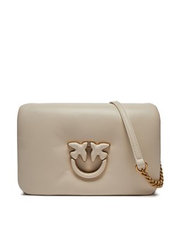 Pinko Torebka Love Click Puff Classic PE 24 PLTT 101585 A10F Écru ze sklepu MODIVO w kategorii Listonoszki - zdjęcie 181175861