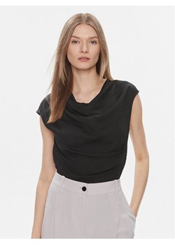 Calvin Klein Bluzka K20K206281 Czarny Slim Fit ze sklepu MODIVO w kategorii Bluzki damskie - zdjęcie 181175912