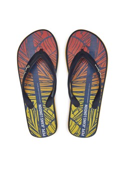 Pepe Jeans Japonki Whale Palm PMS70153 Granatowy ze sklepu MODIVO w kategorii Klapki męskie - zdjęcie 181175924